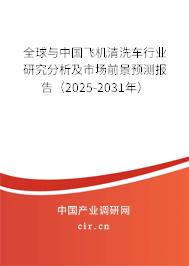 全球與中國飛機清洗車行業研究分析及市場前景預測報告（2025-2031年）