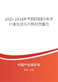 2025-2031年中國田園綜合體行業現狀與市場前景報告