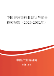 中國游泳鏡行業(yè)現(xiàn)狀與前景趨勢報告（2025-2031年）