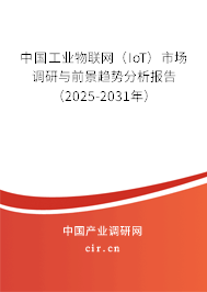 中國工業(yè)物聯(lián)網(wǎng)（IoT）市場調(diào)研與前景趨勢分析報(bào)告（2025-2031年）
