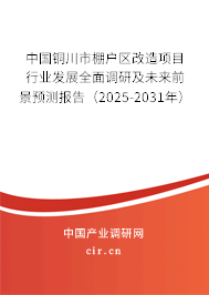 中國(guó)銅川市棚戶區(qū)改造項(xiàng)目行業(yè)發(fā)展全面調(diào)研及未來(lái)前景預(yù)測(cè)報(bào)告（2025-2031年）