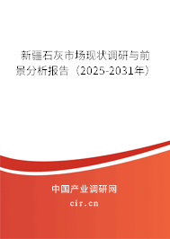 新疆石灰市場現(xiàn)狀調(diào)研與前景分析報告（2025-2031年）