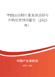 中國運動鞋行業發展調研與市場前景預測報告（2025年）