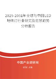 2025-2031年全球與中國LED地磚燈行業(yè)研究及前景趨勢分析報告