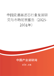 中國變速器濾芯行業發展研究與市場前景報告（2024-2030年）
