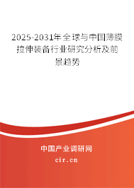 2025-2031年全球與中國薄膜拉伸裝備行業研究分析及前景趨勢