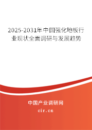 2025-2031年中國強化地板行業現狀全面調研與發展趨勢