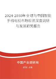 2024-2030年全球與中國智能手機電視市場現(xiàn)狀深度調(diào)研與發(fā)展趨勢報告