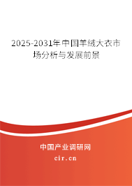 2025-2031年中國羊絨大衣市場分析與發展前景