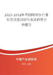 2025-2031年中國(guó)啫喱水行業(yè)現(xiàn)狀深度調(diào)研與發(fā)展趨勢(shì)分析報(bào)告