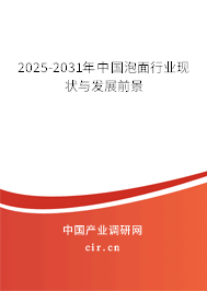 2025-2031年中國泡面行業現狀與發展前景