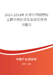 2025-2031年全球與中國塑膠工模市場現狀及發展前景預測報告