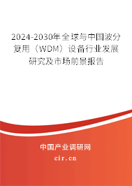 2024-2030年全球與中國波分復(fù)用（WDM）設(shè)備行業(yè)發(fā)展研究及市場前景報(bào)告