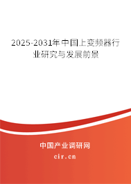 2025-2031年中國上變頻器行業研究與發展前景