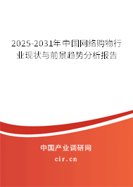 2025-2031年中國網絡購物行業現狀與前景趨勢分析報告