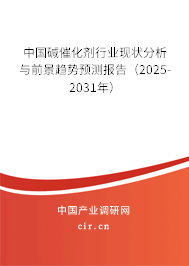 中國堿催化劑行業現狀分析與前景趨勢預測報告（2025-2031年）