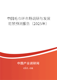 中國(guó)毛巾環(huán)市場(chǎng)調(diào)研與發(fā)展前景預(yù)測(cè)報(bào)告（2025年）
