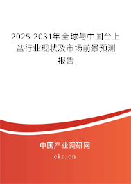 2025-2030年全球與中國臺上盆行業(yè)現(xiàn)狀及市場前景預(yù)測報告