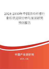 2024-2030年中國滌綸纖維行業現狀調研分析與發展趨勢預測報告
