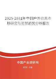 2024-2030年中國戶外炊具市場研究與前景趨勢分析報告