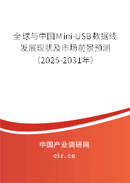 全球與中國Mini-USB數(shù)據(jù)線發(fā)展現(xiàn)狀及市場前景預(yù)測（2025-2031年）
