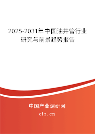 2025-2031年中國油井管行業研究與前景趨勢報告