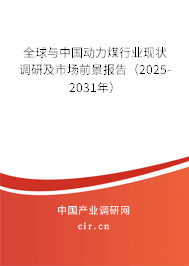 全球與中國動力煤行業現狀調研及市場前景報告（2025-2030年）