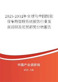 2024-2030年全球與中國智能停車場管理系統(tǒng)服務(wù)行業(yè)發(fā)展調(diào)研及前景趨勢分析報(bào)告