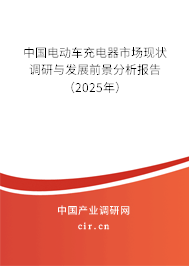 中國電動車充電器市場現狀調研與發展前景分析報告（2025年）
