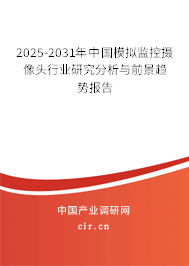 2025-2031年中國模擬監控攝像頭行業研究分析與前景趨勢報告