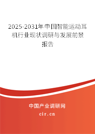 2025-2031年中國智能運動耳機行業現狀調研與發展前景報告