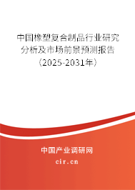中國橡塑復合制品行業研究分析及市場前景預測報告（2025-2031年）