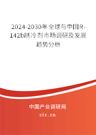 2024-2030年全球與中國R-142b制冷劑市場調研及發展趨勢分析