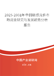 2025-2031年中國敏感元件市場調(diào)查研究與發(fā)展趨勢分析報(bào)告