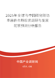 2024年全球與中國碳化硅功率器件市場現(xiàn)狀調(diào)研與發(fā)展前景預測分析報告