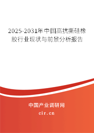 2025-2031年中國(guó)高抗撕硅橡膠行業(yè)現(xiàn)狀與前景分析報(bào)告