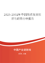 2025-2031年中國陶瓷發展現狀與趨勢分析報告