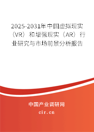 2024-2030年中國虛擬現實（VR）和增強現實（AR）行業研究與市場前景分析報告