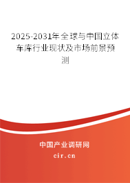 2024-2030年全球與中國立體車庫行業現狀及市場前景預測