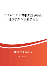 2025-2031年中國蛇形彈簧行業研究與前景趨勢報告