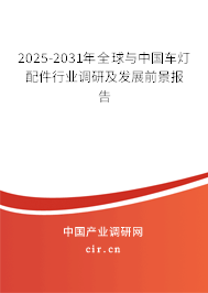 2025-2031年全球與中國車燈配件行業調研及發展前景報告