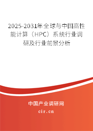 2025-2031年全球與中國(guó)高性能計(jì)算（HPC）系統(tǒng)行業(yè)調(diào)研及行業(yè)前景分析