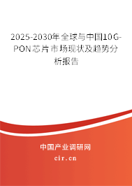 2025-2030年全球與中國10G-PON芯片市場現狀及趨勢分析報告