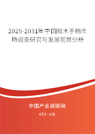 2025-2031年中國膠木手柄市場調查研究與發展前景分析