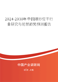 2024-2030年中國爆炒豆干行業研究與前景趨勢預測報告