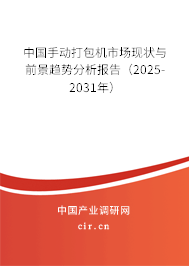 中國(guó)手動(dòng)打包機(jī)市場(chǎng)現(xiàn)狀與前景趨勢(shì)分析報(bào)告（2025-2031年）