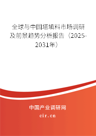 全球與中國塔填料市場調研及前景趨勢分析報告（2025-2031年）