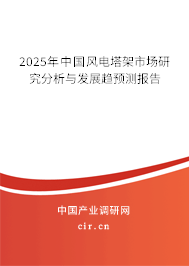 2025年中國(guó)風(fēng)電塔架市場(chǎng)研究分析與發(fā)展趨預(yù)測(cè)報(bào)告