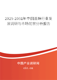 2025-2031年中國(guó)蓋珠行業(yè)發(fā)展調(diào)研與市場(chǎng)前景分析報(bào)告