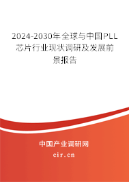 2024-2030年全球與中國PLL芯片行業現狀調研及發展前景報告